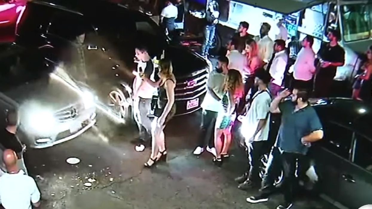 Viral video: Woman who repeatedly rammed her Mercedez Benz into car during taco truck feud says she was targeted