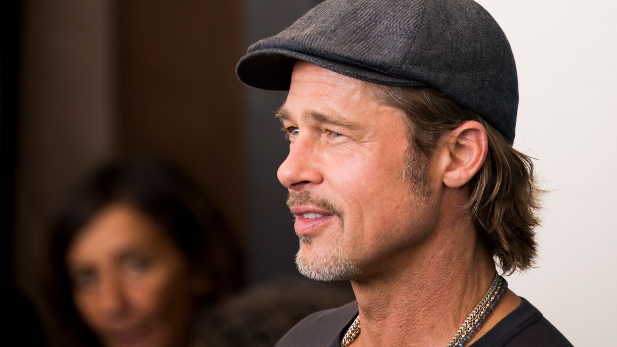 WATCH: Brad Pitt showed up at Kanye West's latest Christian Sunday Service in Los Angeles
