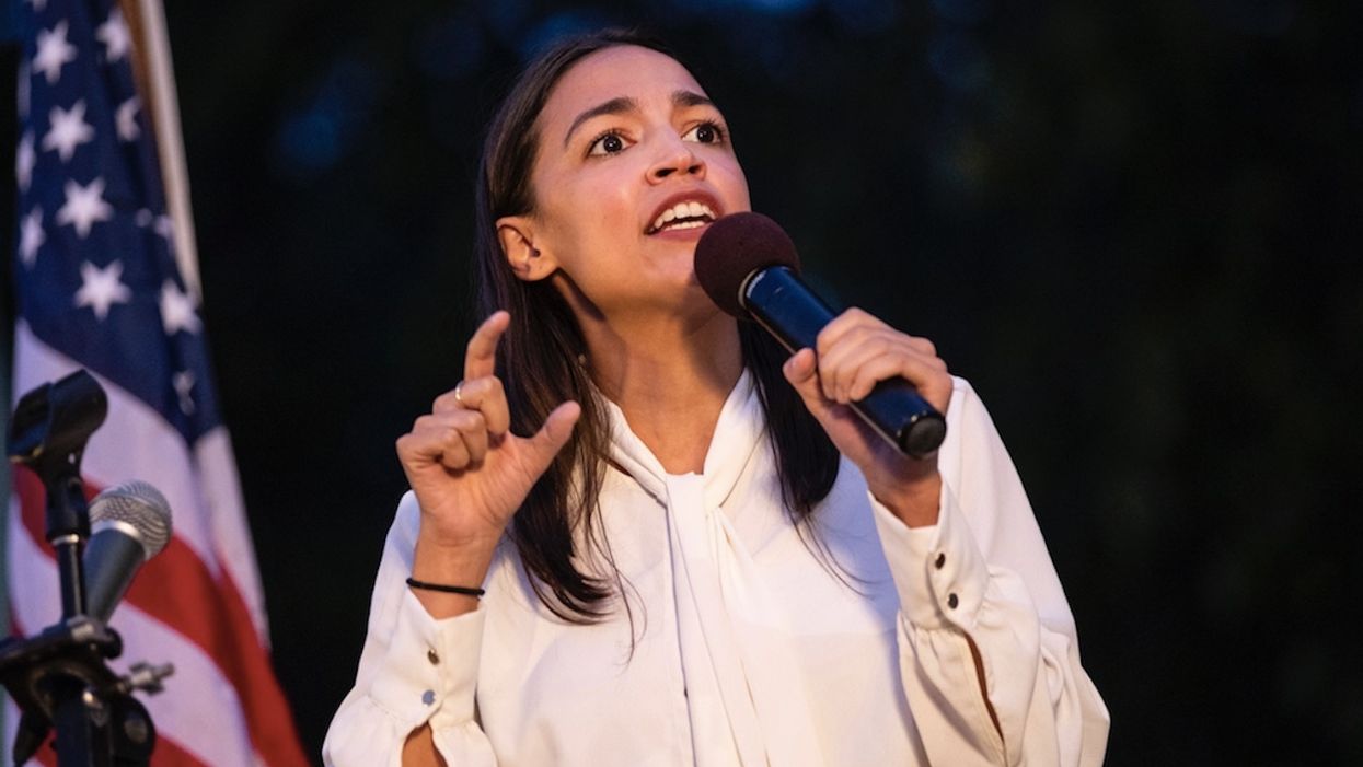 Alexandria Ocasio-Cortez calls Straight Pride Parade 'white supremacist parade' — but photos seem to tell a different story