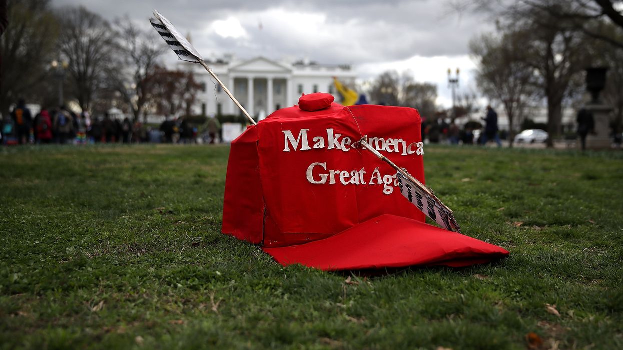 Forget MAGA hats: Award-winning author suggests people shouldn’t even wear red baseball caps