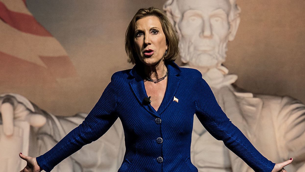 Carly Fiorina slams GOP loyalty to President Trump, drawing speculation she might challenge him