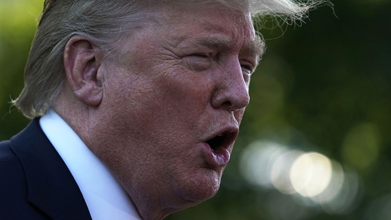 The left is furious over President Trump's refusal to open the U.S. border to Bahamians affected by Hurricane Dorian