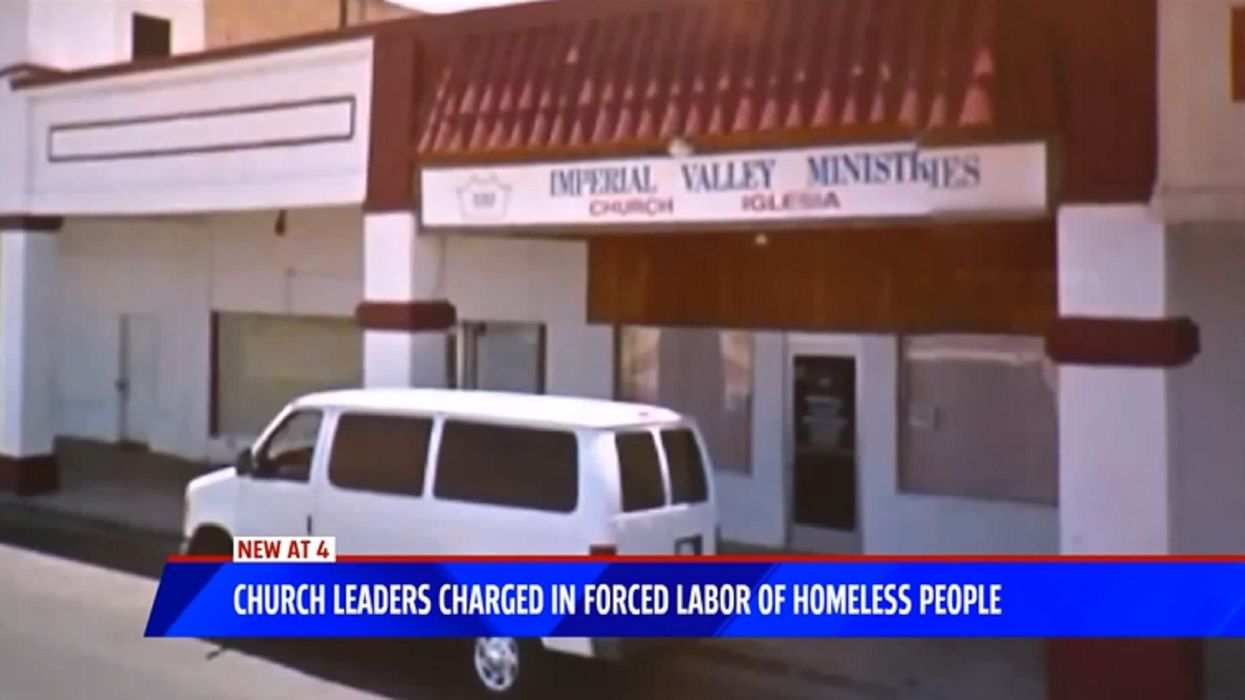 Church leaders charged with forced labor of homeless people
