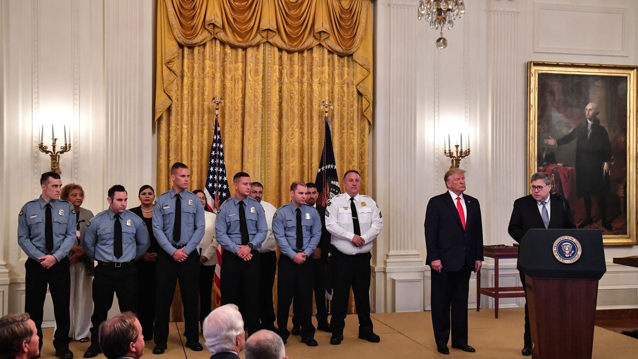 The Secret Service arrested one of the El Paso survivors that President Trump invited to the White House