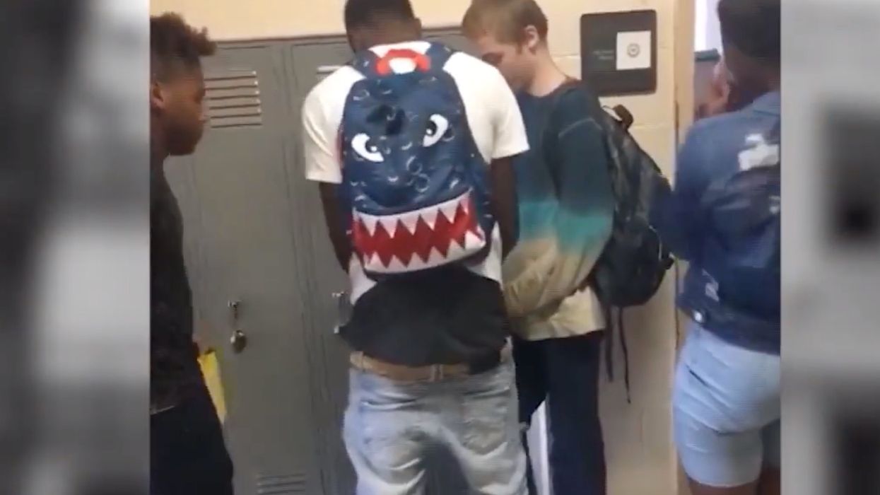 High school football players see a classmate being bullied over his clothes, and they react in an incredible way