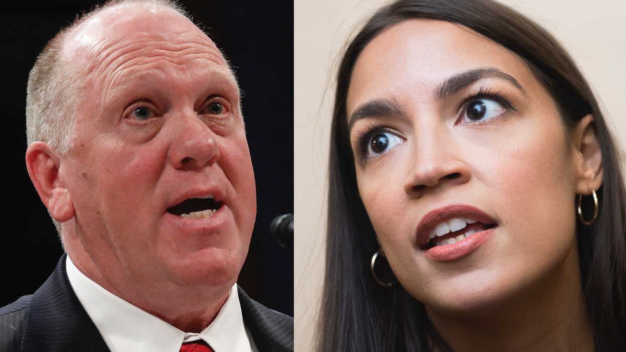 Ocasio-Cortez is stunned by former ICE official berating her for 'appalling' hatred against immigration officers