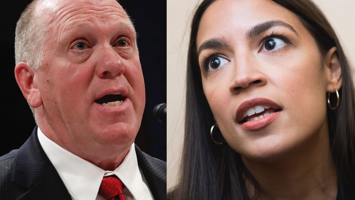 Ocasio-Cortez is stunned by former ICE official berating her for 'appalling' hatred against immigration officers