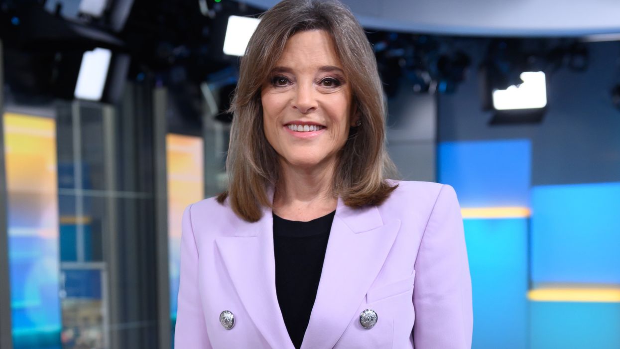 Eric Bolling plays Marianne Williamson's hot mic moment blasting liberals, praising conservatives — and she isn't happy