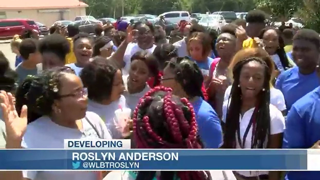 Students walk out of Mississippi school in protest after prayer group told it may no longer meet during class hours