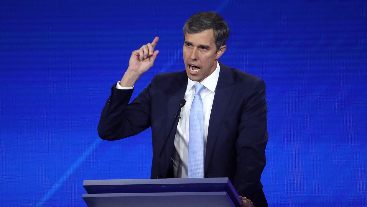Beto O'Rourke's website: 'The president of the United States of America is a white supremacist'