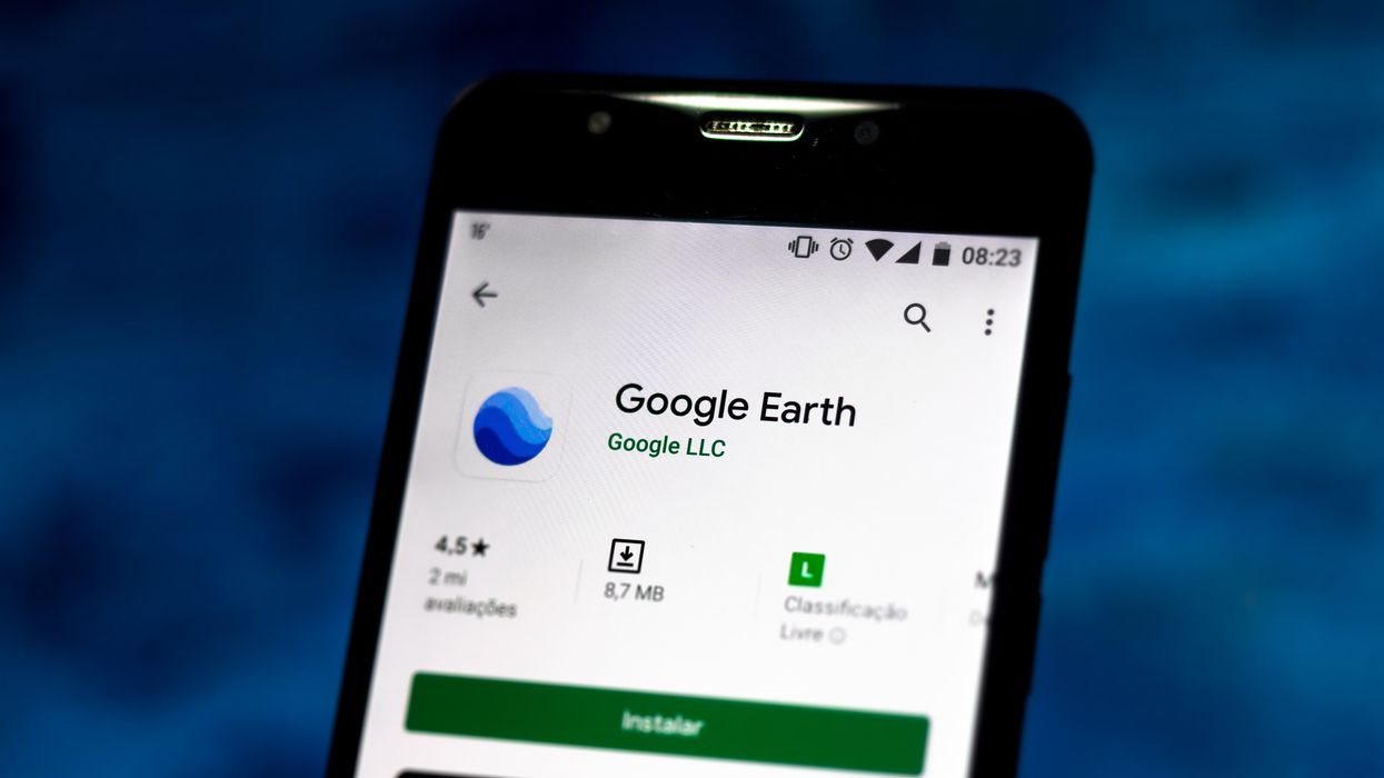 Someone searching their own neighborhood on Google Earth inadvertently found a decades-old body