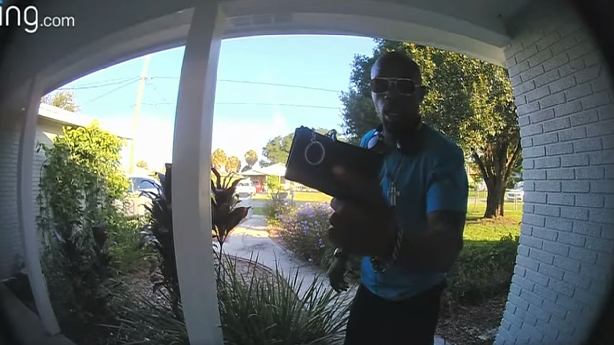 Good Samaritan named 'Moses' returns a wallet found in a homeowner's driveway — and it's all captured on a doorbell video