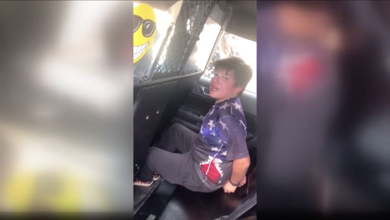 Police handcuff 11-year-old autistic boy who wandered away from school. Now the child's family is furious, planning to sue.