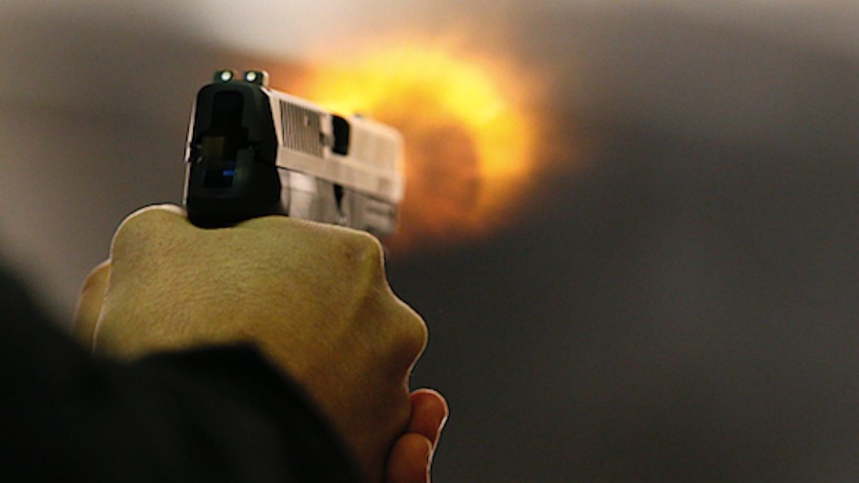 Home intruder reportedly says 'F*** the police' when resident says he'll call cops. Intruder allegedly makes move — so homeowner lets gun do the talking.