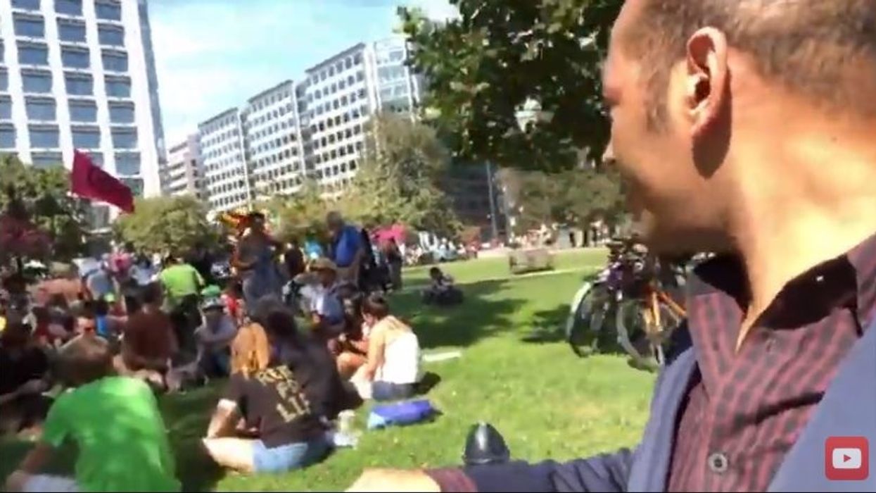 Livestream: Climate change 'crazies' shut down DC