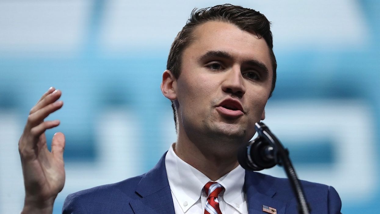 College president appears to liken event featuring conservative speaker Charlie Kirk to racist, anti-Semitic incidents on campus