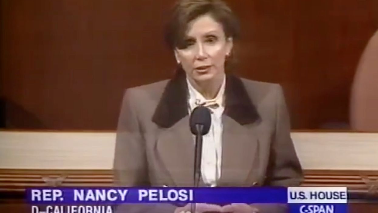 FLASHBACK: Pelosi opposed impeachment of Bill Clinton, said GOP 'paralyzed with hatred' of Democratic president