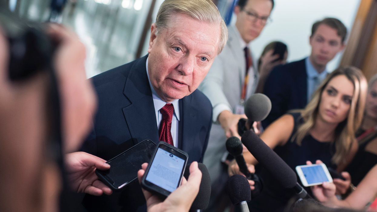 Lindsey Graham says Democrats threatened to pull aid from Ukraine to pressure them to investigate Trump
