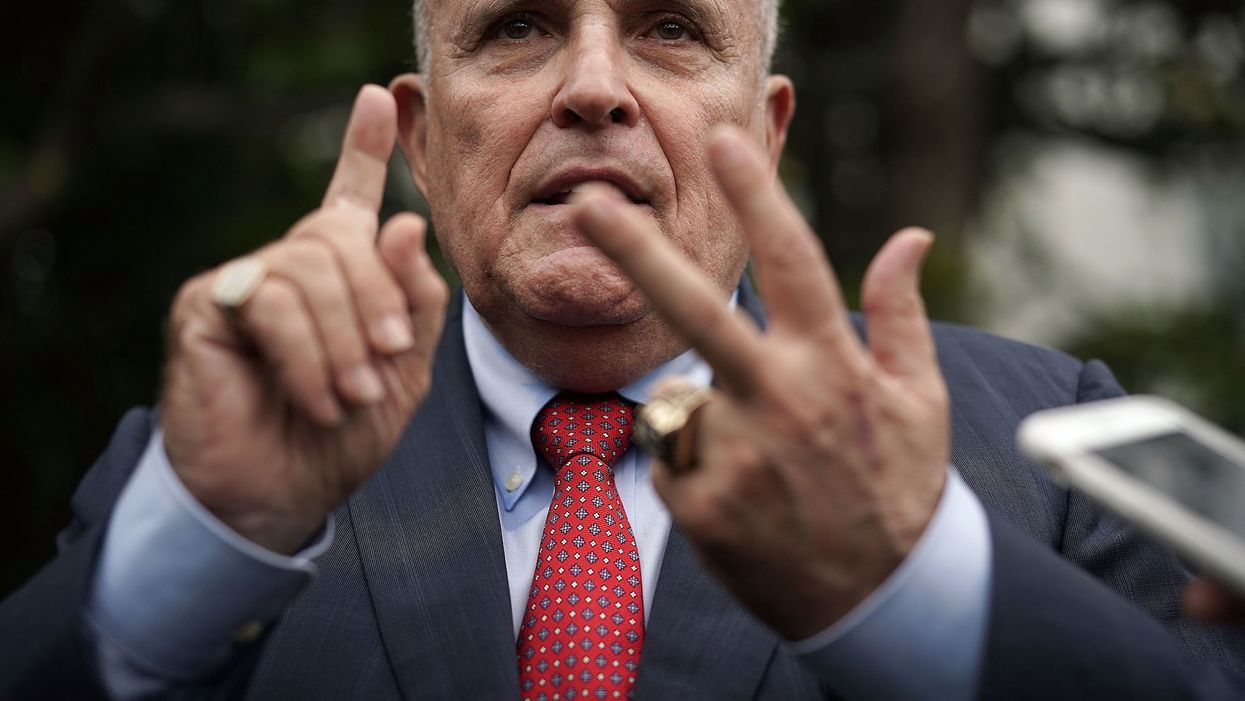 Giuliani calls Democrats a 'sad joke,' says he might challenge a subpoena if he's served