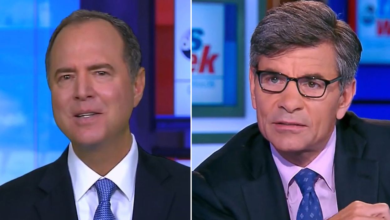 WATCH: Adam Schiff confronted for putting words in President Trump's mouth in fake 'parody'