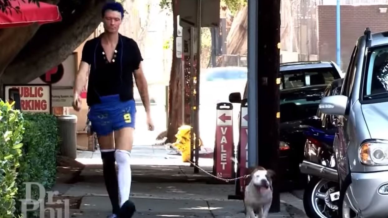 Police arrest 'Sexy Vegan' following reports that he sexually assaulted his dog and posted a video of the incident on the internet