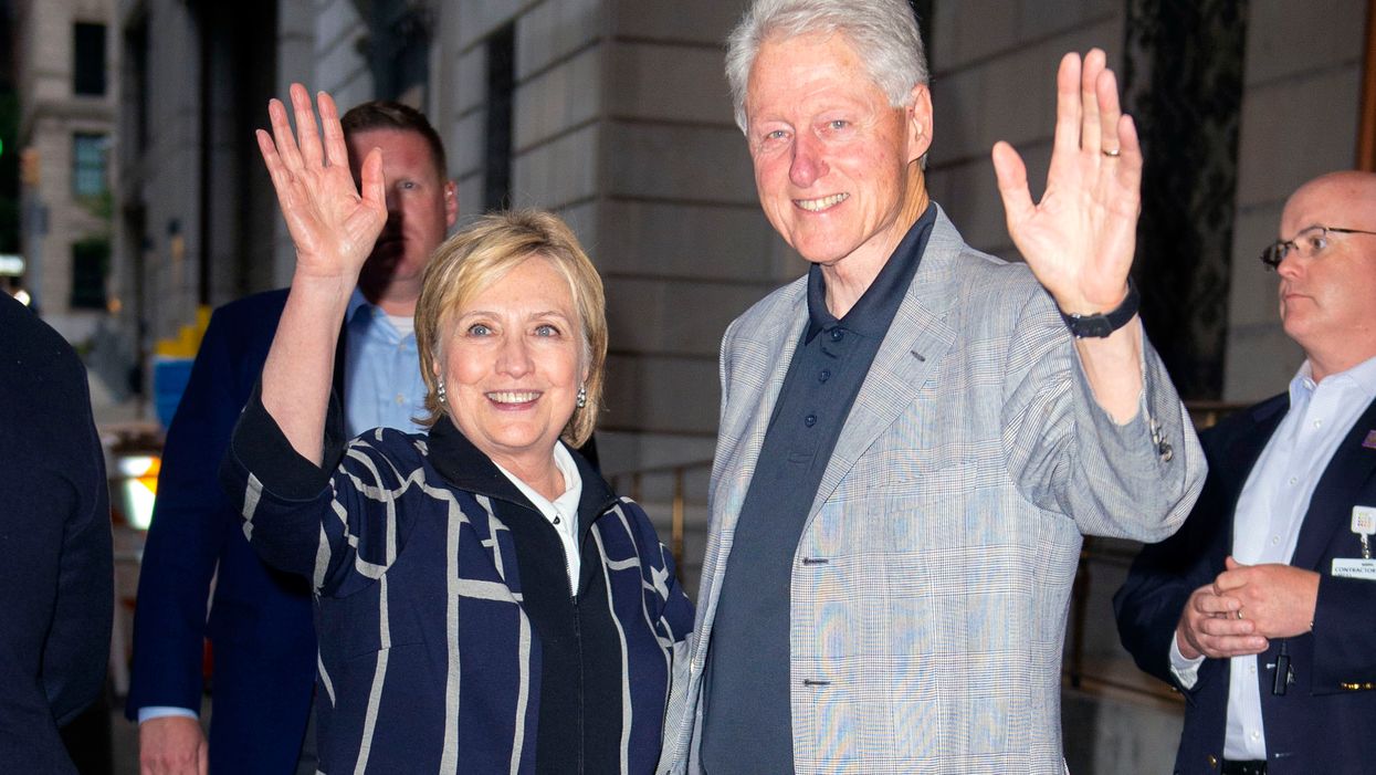 Hillary Clinton calls not divorcing Bill the 'gutsiest' thing she's ever done