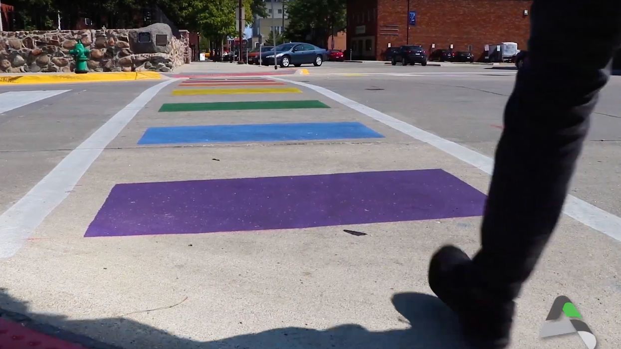 Iowa city council refuses to comply with federal request to remove 'inclusive' rainbow crosswalk