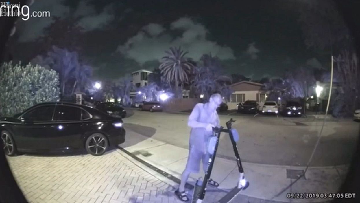 Florida man caught on video cutting brake lines on electric rental scooters, cops say