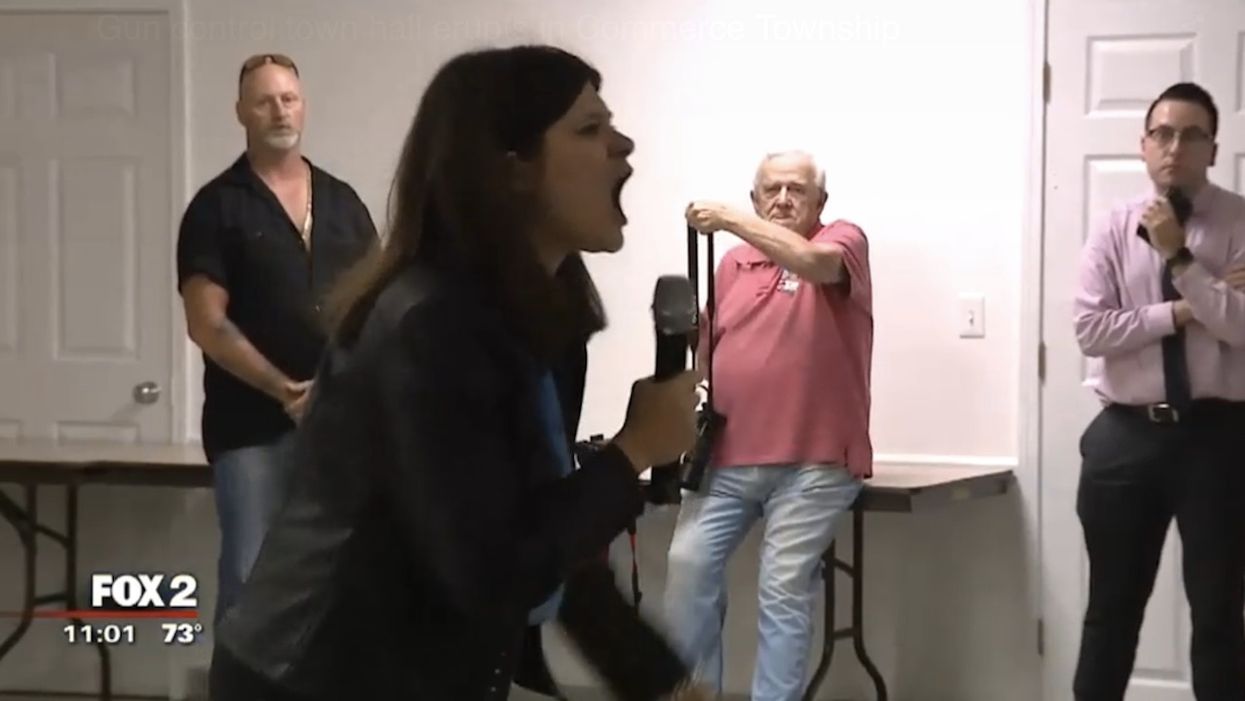 Democratic congresswoman screams 'the NRA has got to go!' during town hall — at a gun range. It probably wasn't the best place to say that.