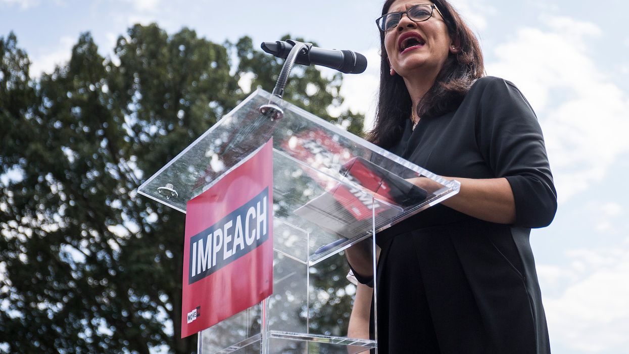 Rep. Rashida Tlaib: We're trying to figure out how to arrest Trump admin officials and where to hold them