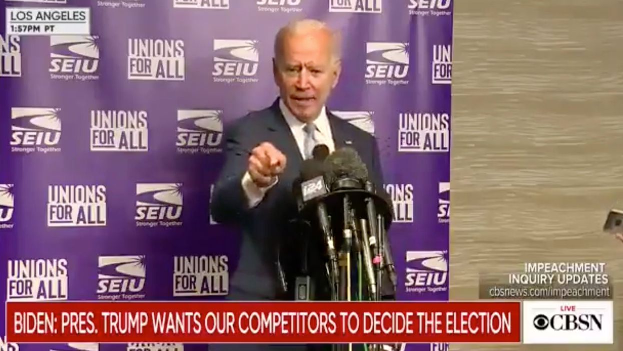 Joe Biden explodes after reporter confronts him with simple question about Ukraine 'conflict of interest'