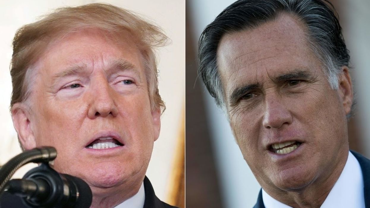 President Trump calls for Mitt Romney's impeachment: 'Pompous a**'