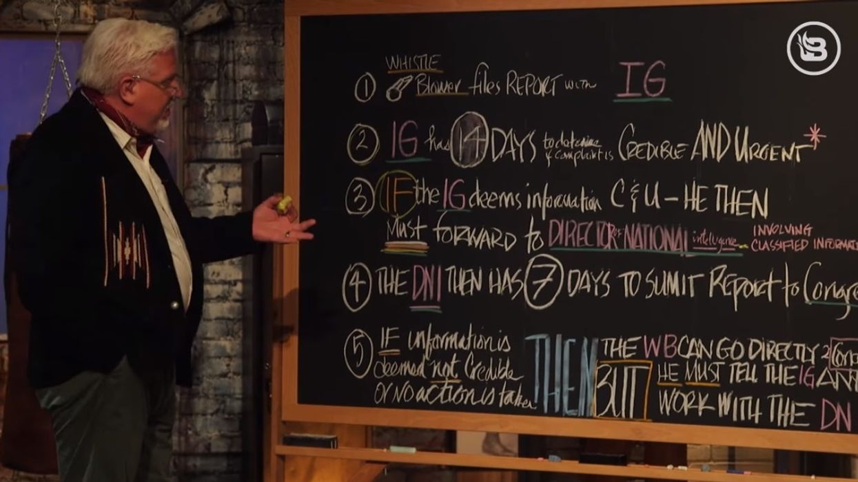 Glenn Beck details how the Trump-Ukraine whistleblower bypassed nearly ALL of Intel community's legal channels