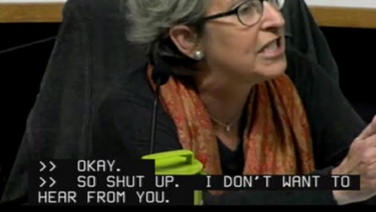 'You stop it, you are a white male!': Unhinged trustee shouts down colleagues for weighing in on town's equity, diversity, and inclusion statement