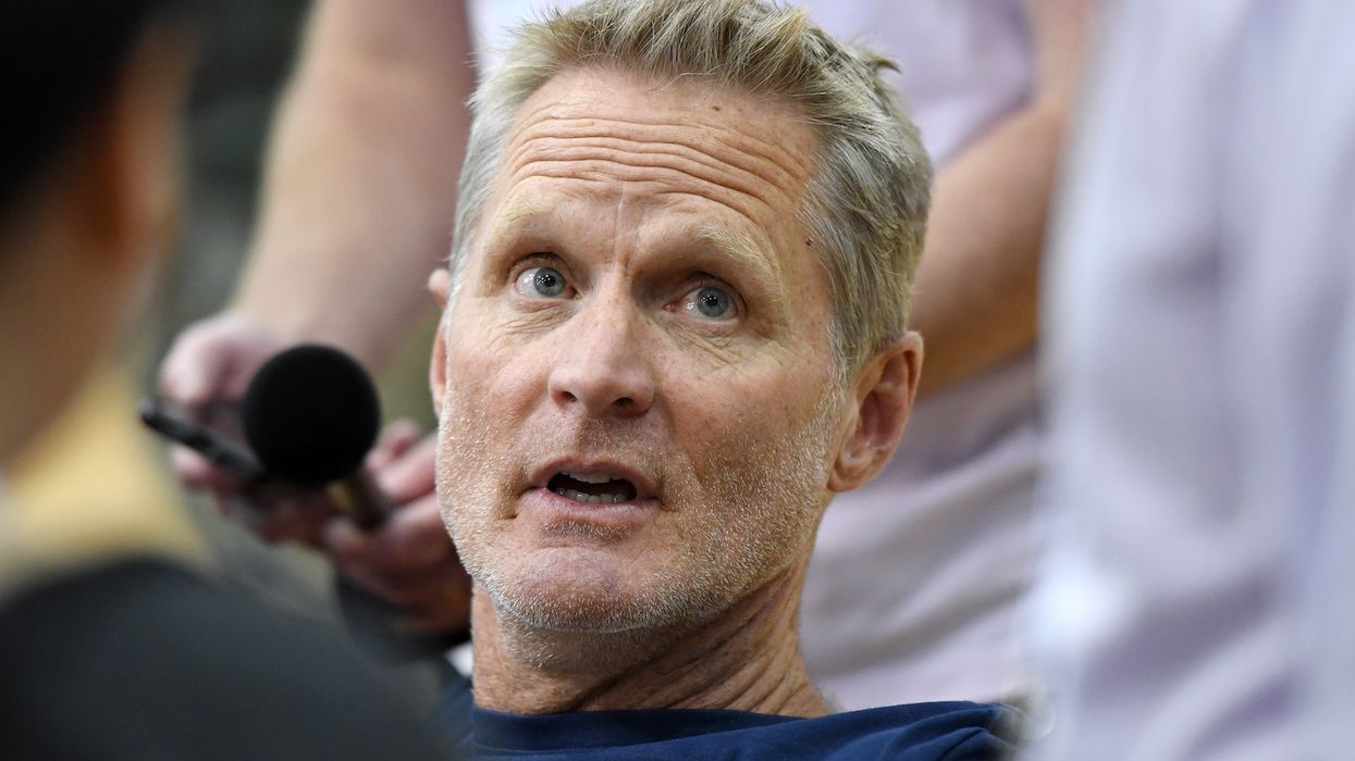 NBA coach Steve Kerr brings up AR-15s to deflect question about Chinese human rights
