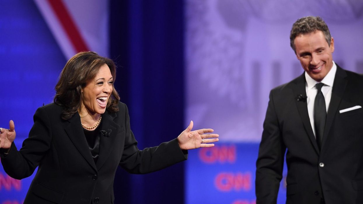 Chris Cuomo apologizes for failed gender pronoun joke to Kamala Harris at CNN's LGBTQ town hall