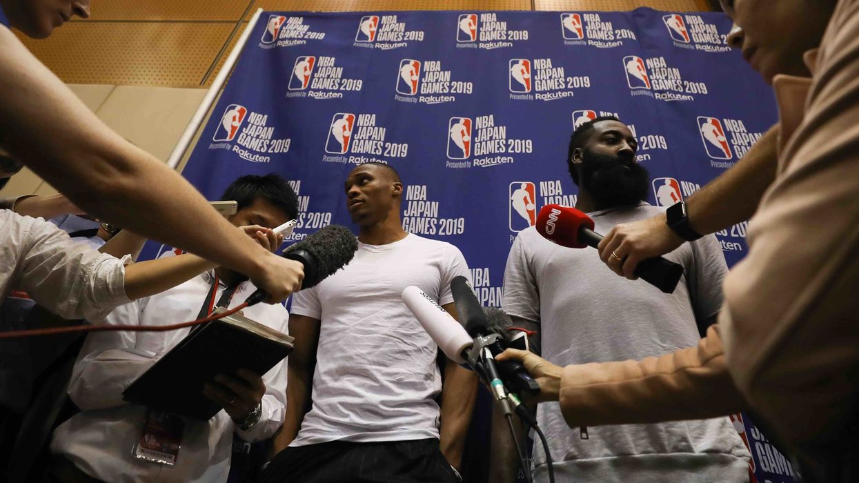 NBA apologizes to reporter who was stopped from asking Houston Rockets stars about the recent China debacle