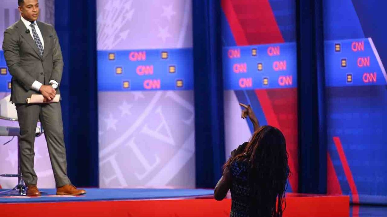 'CNN, you have erased black trans women for the last time!': Protester hijacks mic, blasts Don Lemon and CNN in middle of LGBTQ town hall