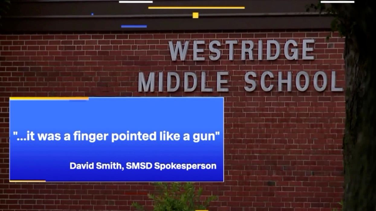 Police charge 13-year-old girl with felony for making 'finger gun' at school