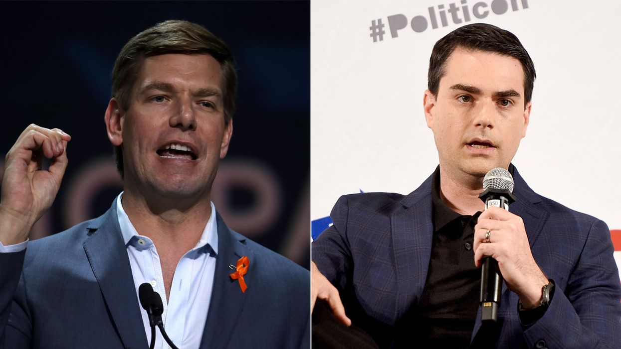 Eric Swalwell suggests red flag laws should be used against 'lunatic' Ben Shapiro over LGBT views