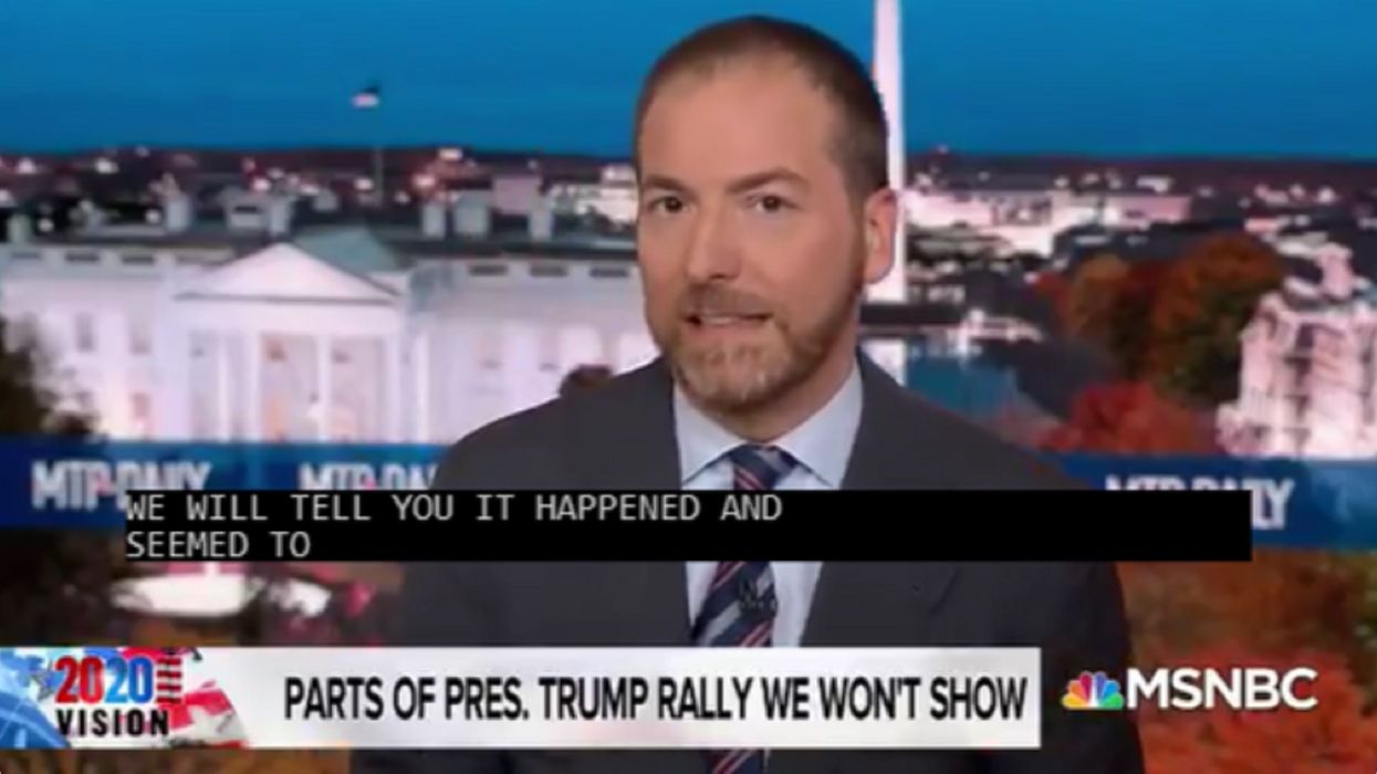 'We cannot in good conscience show it to you': MSNBC refuses to air part of Trump rally where the president criticized Hunter Biden