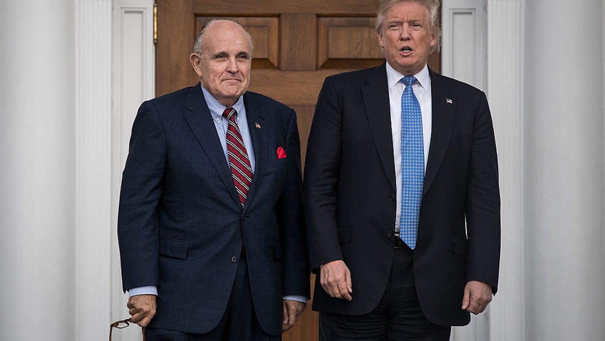 President Trump fires back over news that Rudy Giuliani is under investigation for Ukraine dealings