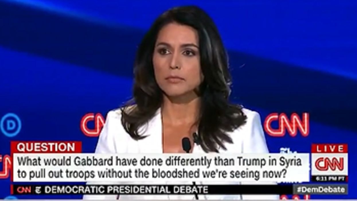 'Completely despicable': Tulsi Gabbard drags debate hosts CNN and The New York Times on their own turf