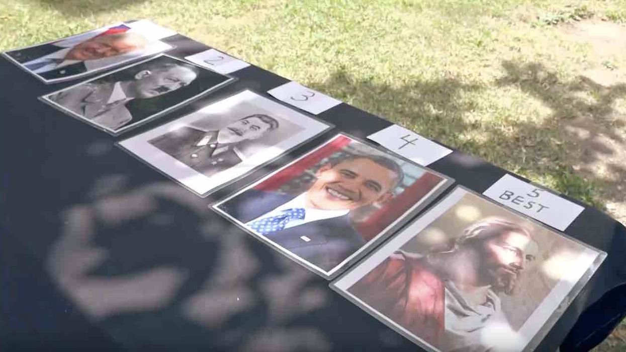 WATCH: College students rank historical figures from best to worst — and some actually place Hitler and Stalin ahead of President Trump