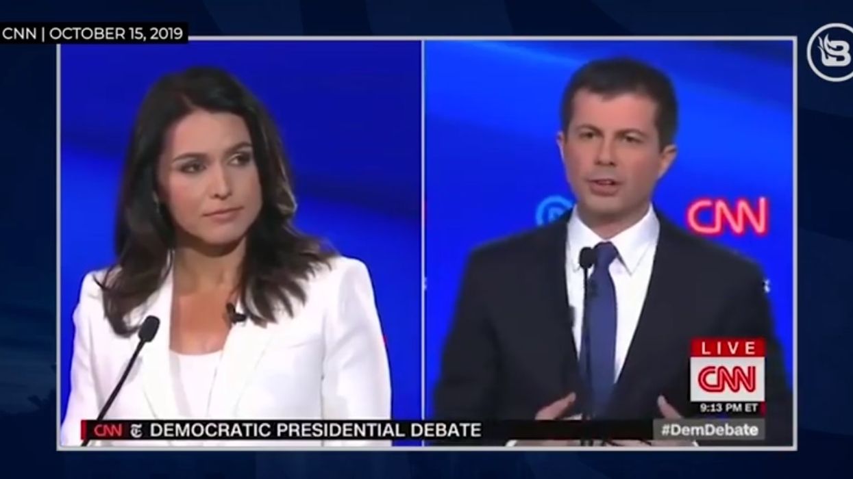 'Dead wrong': Tulsi Gabbard takes on Pete Buttigieg in fiery clash over Syria during Democratic debate