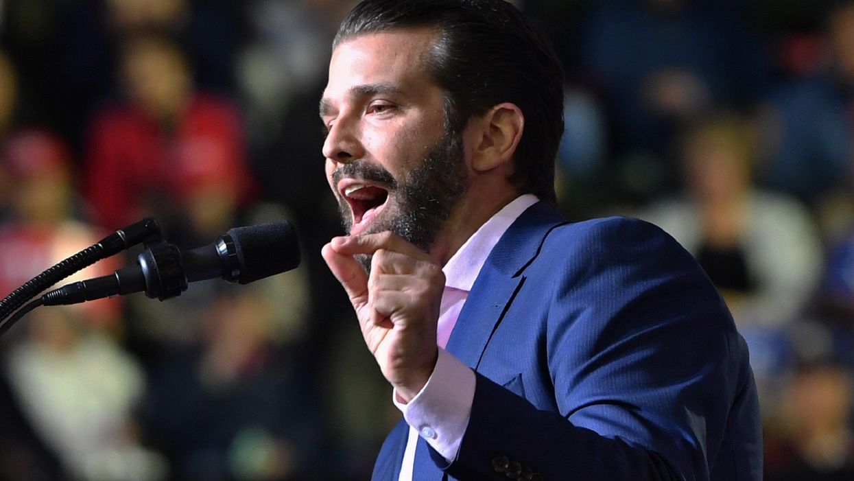 Donald Trump Jr. hits back at critics who compare him and his siblings to Hunter Biden