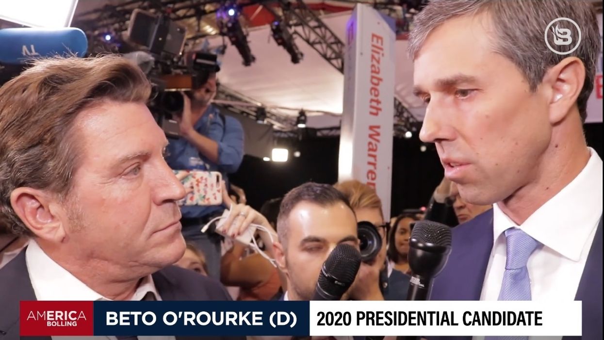 'We should have faith': Beto tells Eric Bolling that criminals will 'do the right thing' and turn in their guns