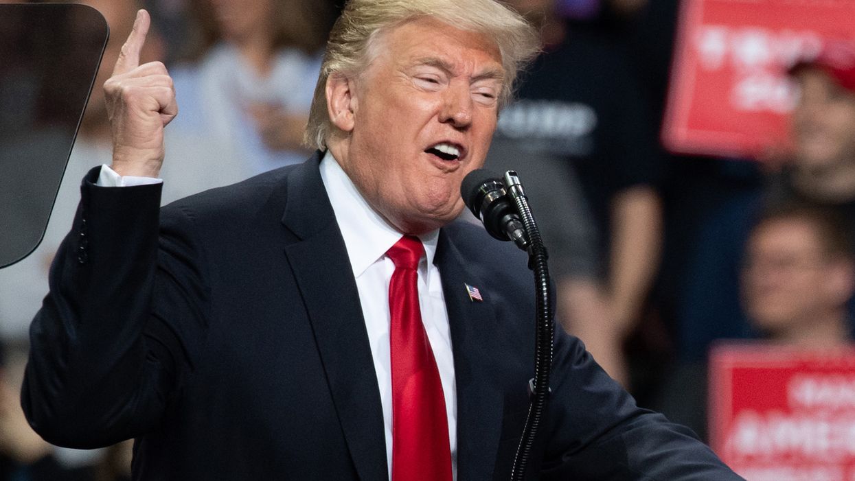 Trump goes after 'very dumb' Beto O'Rourke at Dallas rally over policies against guns and religion