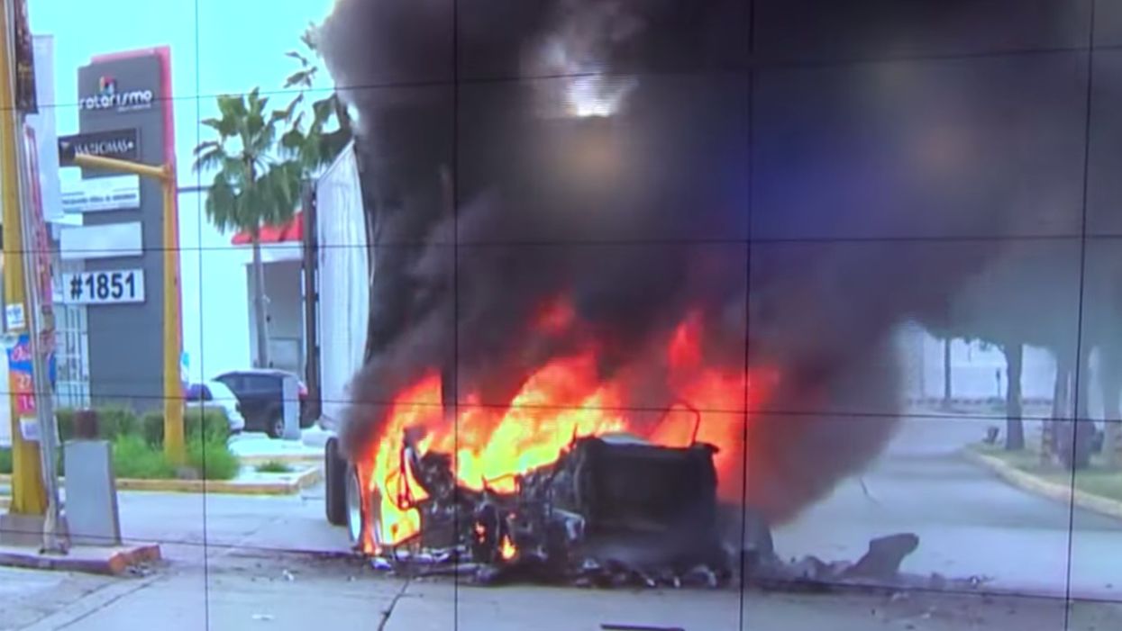 Cartel gunmen free El Chapo's son from Mexican police while terrorizing city