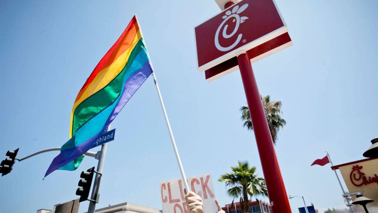 LGBT protesters succeed in shutting down first Chick-fil-A in the United Kingdom